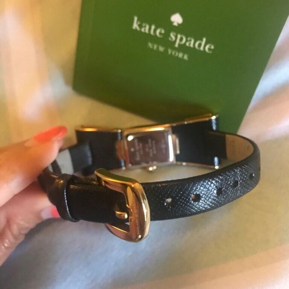 Kate Spade Black Bow Watch
